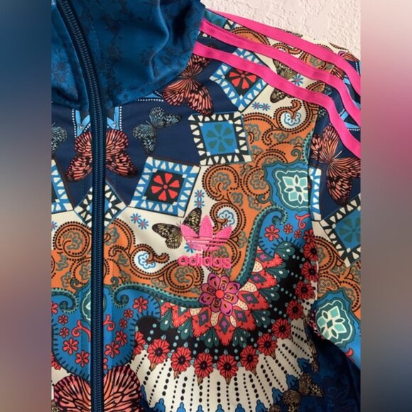 Adidas x The Farm BORBOMIX FIREBIRD Jacket Track Sweat Shirt Top Superstar Sz XS - Picture 3 of 12